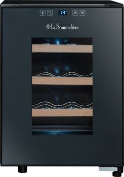 LaSommeliére vínkælir LS12SILENCE - Svartur