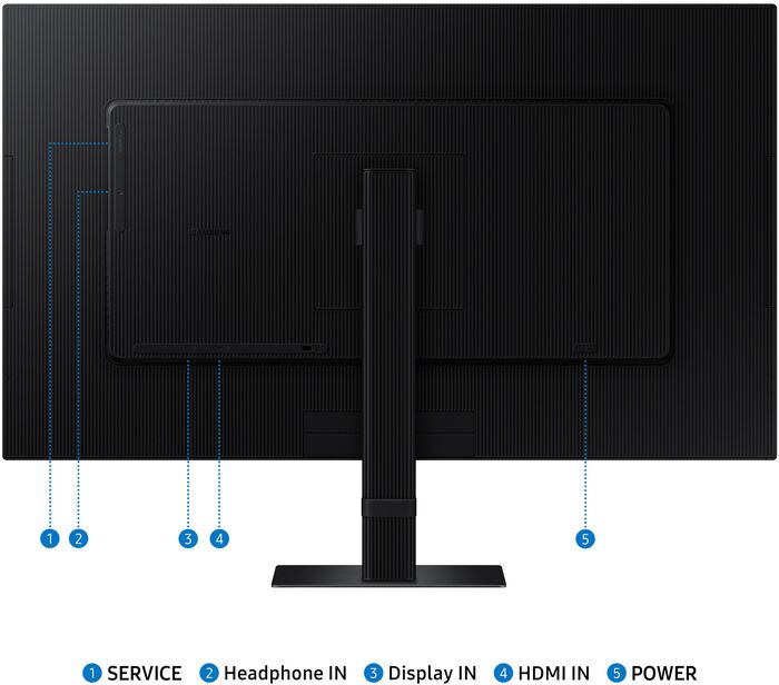 Samsung 27" ViewFinity S7 tölvuskjár