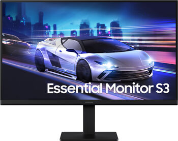 Samsung 27" Essential S3 S32GF tölvuskjár - Svartur