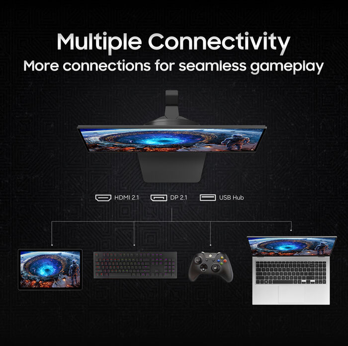 Samsung 27" Odyssey G8 IPS tölvuskjár