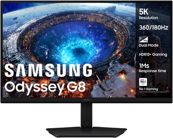 Samsung 27" Odyssey G8 IPS tölvuskjár