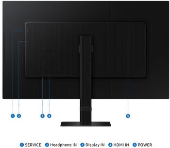 Samsung 32" ViewFinity S32D702 tölvuskjár
