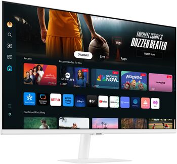 Samsung 32" Smart Monitor M7 snjallskjár - Hvítur