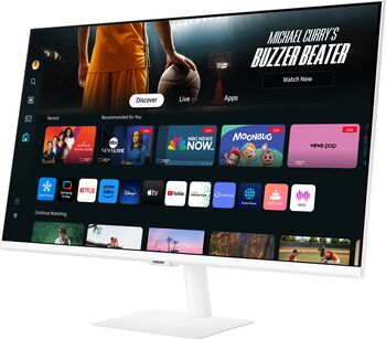 Samsung 32" Smart Monitor M7 snjallskjár - Hvítur
