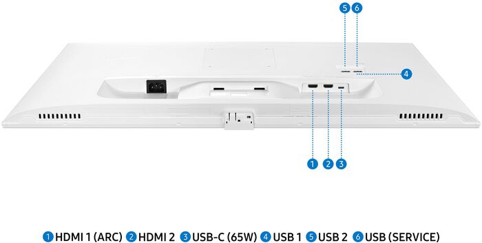 Samsung 32" Smart Monitor M7 snjallskjár - Hvítur