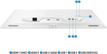 Samsung 32" Smart Monitor M7 snjallskjár - Hvítur
