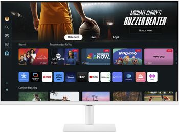Samsung 32" Smart Monitor M7 snjallskjár - Hvítur