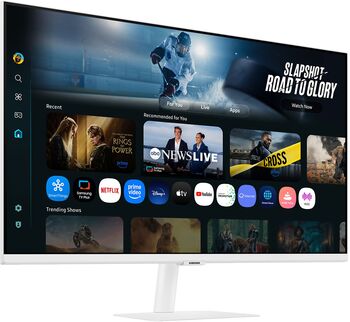 Samsung 32" M7 tölvuskjár - Hvítur