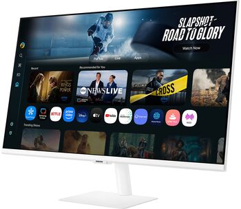 Samsung 32" M7 tölvuskjár - Hvítur