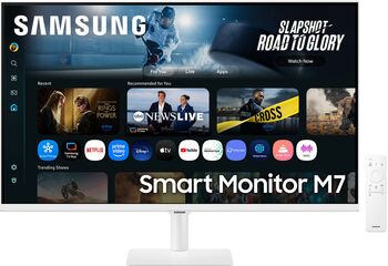 Samsung 32" M7 tölvuskjár - Hvítur