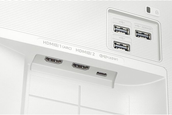 Samsung 32" M7 tölvuskjár - Hvítur