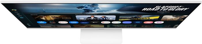 Samsung 32" M7 tölvuskjár - Hvítur