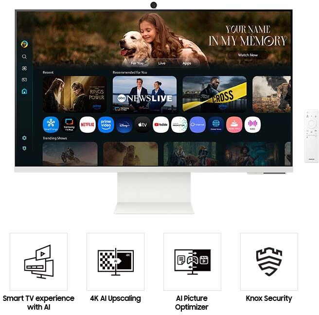 Samsung Smart M8 32" snjallskjár