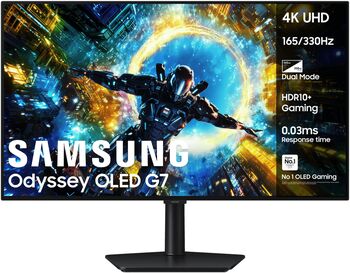 Samsung 32" Odyssey G7 OLED tölvuskjár