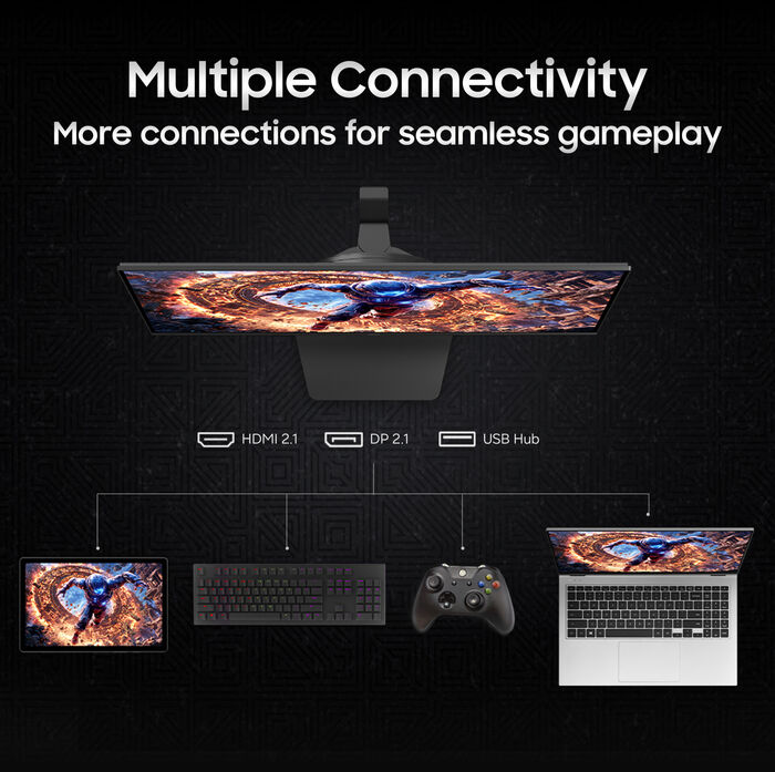 Samsung 32" Odyssey G8 IPS tölvuskjár