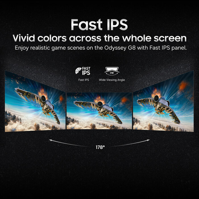 Samsung 32" Odyssey G8 IPS tölvuskjár