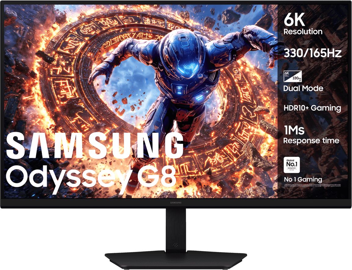 Samsung 32" Odyssey G8 IPS tölvuskjár