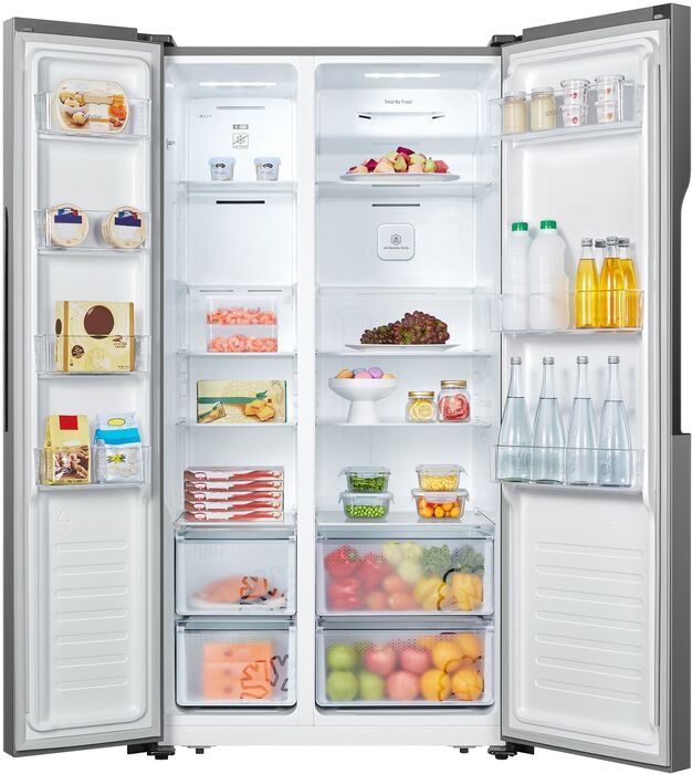 Logik tvöfaldur kæli- og frystiskápur LSBSX23E 