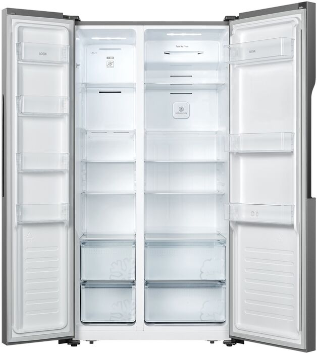 Logik tvöfaldur kæli- og frystiskápur LSBSX23E 