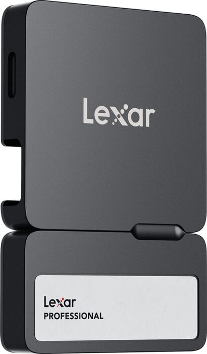 Lexar SL400S PRO GO 2TB SSD flakkari - Svartur