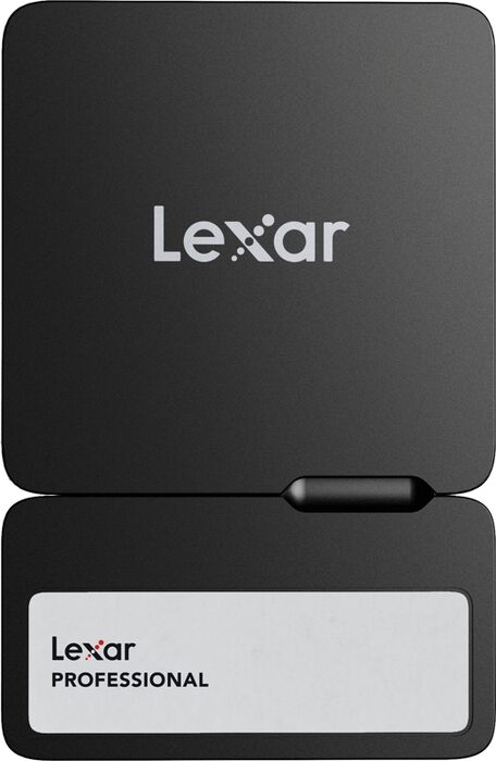 Lexar SL400S PRO GO 2TB SSD flakkari - Svartur