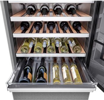 LG Signature vínkæli- og frystiskápur LSR200W - Stál