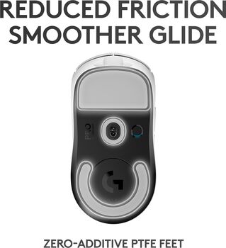 Logitech G Pro X Superlight þráðlaus leikjamús - Hvít