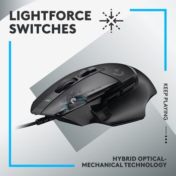 Logitech G502 X leikjamús - Svört 
