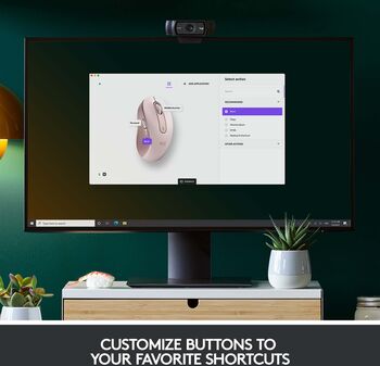 Logitech M650 L þráðlaus mús - Bleik