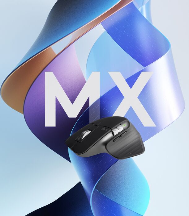 Logitech MX Master 3S þráðlaus tölvumús - Dökkgrá