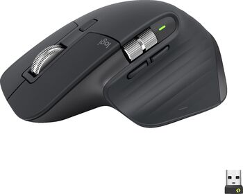 Logitech MX Master 3S þráðlaus tölvumús - Dökkgrá