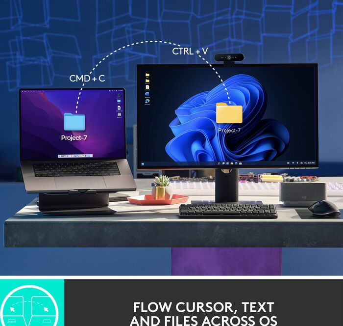 Logitech MX Master 3S þráðlaus tölvumús - Ljósgrá