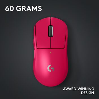 Logitech G Pro X Superlight 2 þráðlaus leikjamús - Bleik 