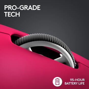 Logitech G Pro X Superlight 2 þráðlaus leikjamús - Bleik 