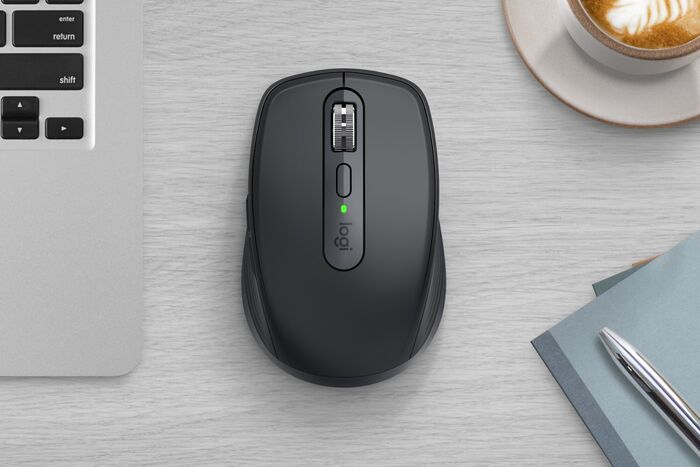 Logitech MX Anywhere 3S þráðlaus mús - Dökkgrá