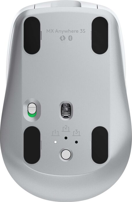 Logitech MX Anywhere 3S þráðlaus mús - Ljósgrá