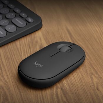 Logitech Pebble Mouse 2 þráðlaus mús - Svört 