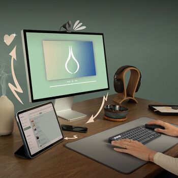 Logitech Pebble Mouse 2 þráðlaus mús - Svört 