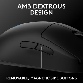 Logitech G Pro 2 Lightspeed þráðlaus leikjamús - Svört