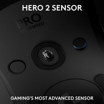 Logitech G Pro 2 Lightspeed þráðlaus leikjamús - Svört