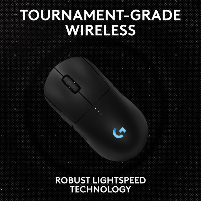 Logitech G Pro 2 Lightspeed þráðlaus leikjamús - Svört