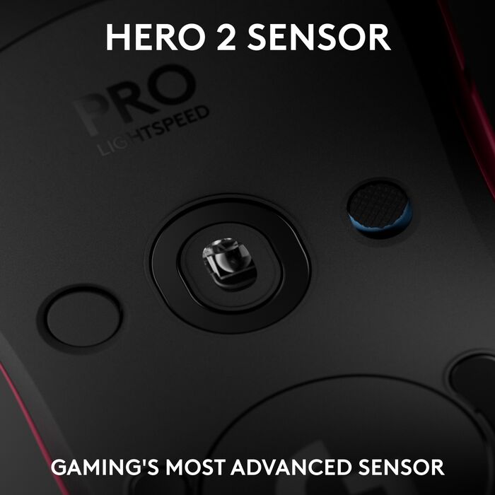 Logitech G Pro 2 Lightspeed þráðlaus leikjamús - Bleik