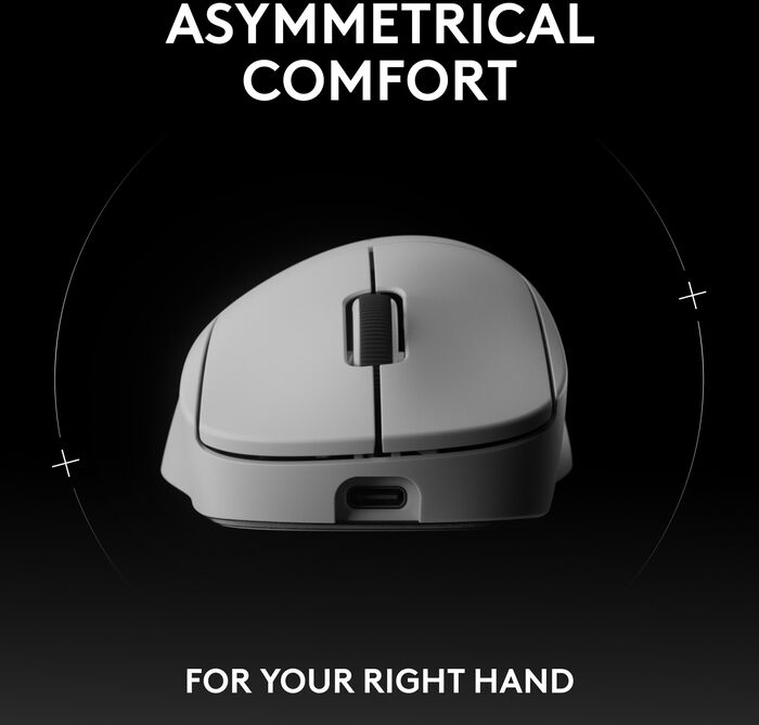 Logitech G Pro X Superlight 2 DEX leikjamús - Hvít