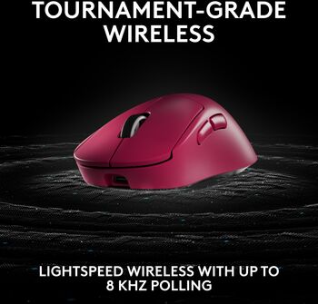 Logitech G Pro X Superlight 2 DEX þráðlaus leikjamús - Bleik