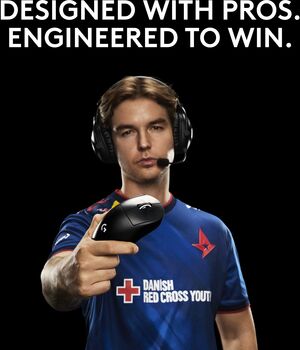 Logitech G Pro X Superlight 2 DEX þráðlaus leikjamús - Bleik