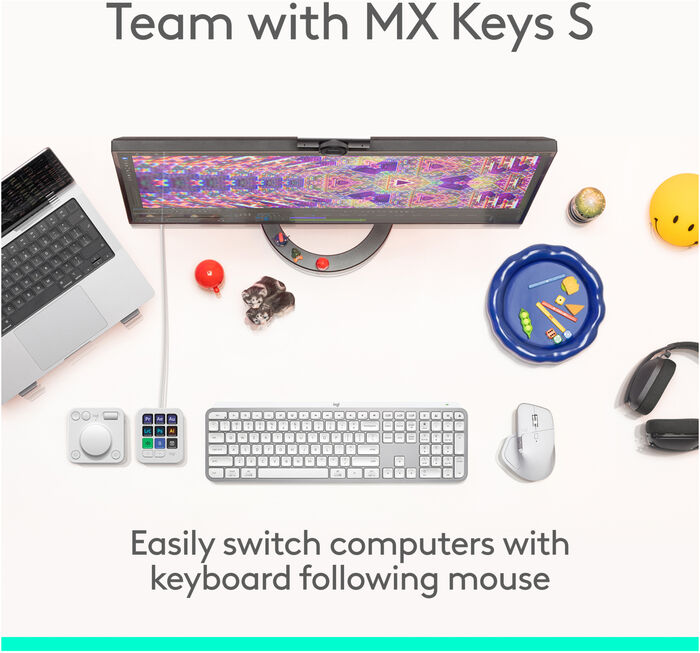 Logitech MX Master 4 þráðlaus mús - Hvít