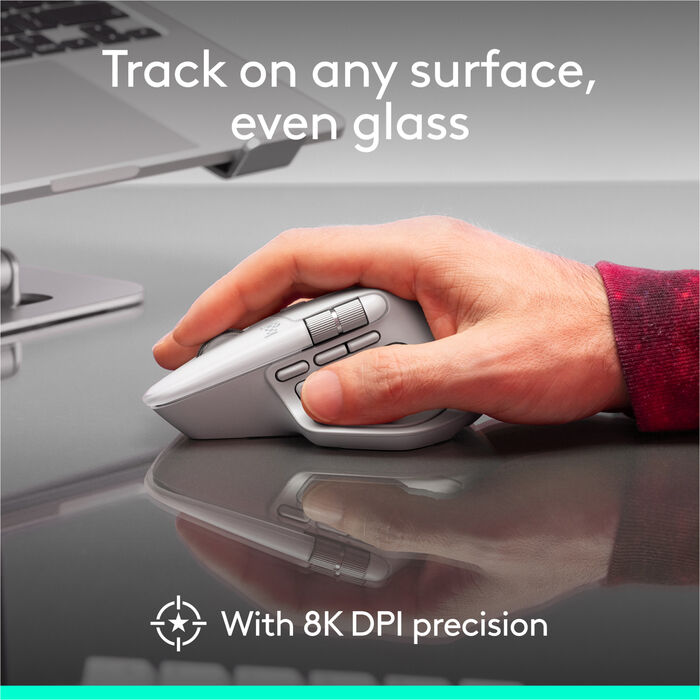 Logitech MX Master 4 þráðlaus mús f. Mac - Svört