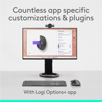 Logitech MX Master 4 þráðlaus mús f. Mac - Svört