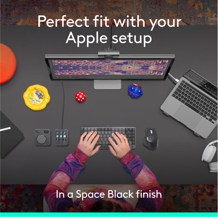 Logitech MX Master 4 þráðlaus mús f. Mac - Svört