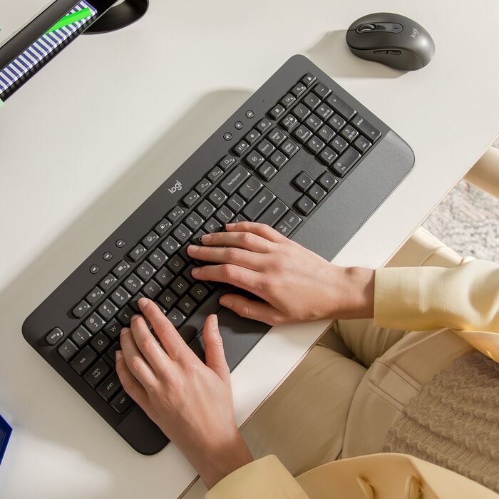 Logitech Signature K650 þráðlaust lyklaborð - Svart